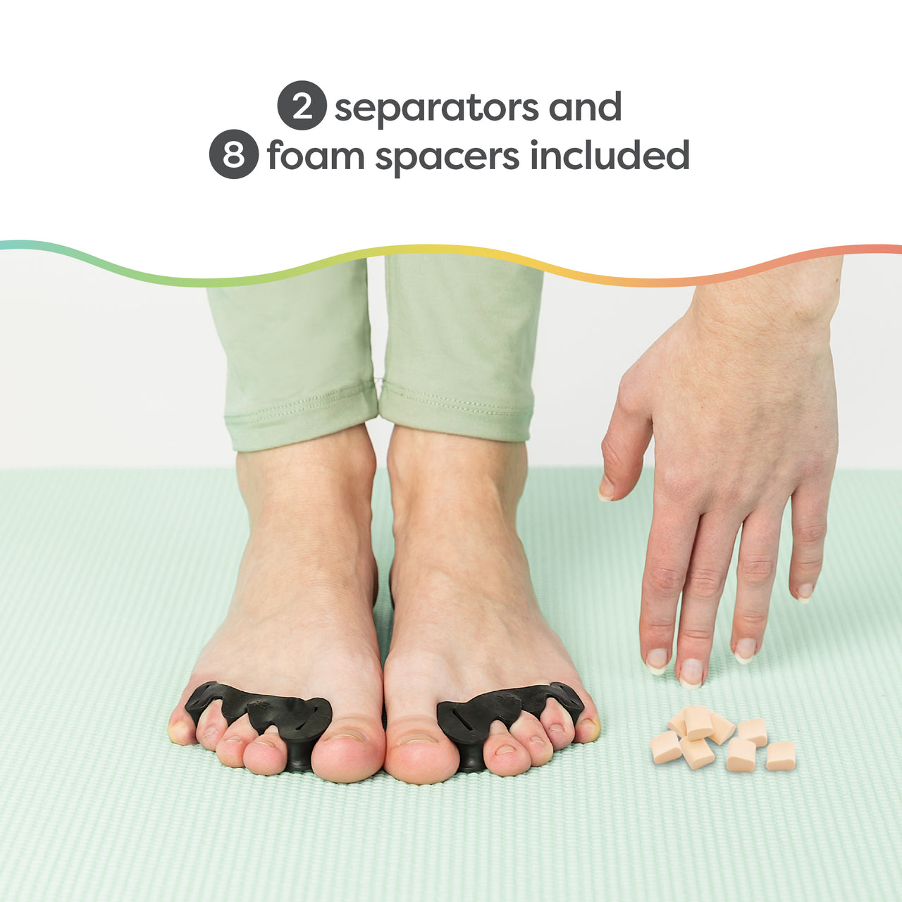 NEW! Customizable Toe Separators with Inserts - ZenToes