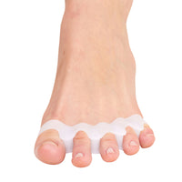Thumbnail for Silicone Toe Spacers for Correct Toe Alignment - 2 Pairs - ZenToes