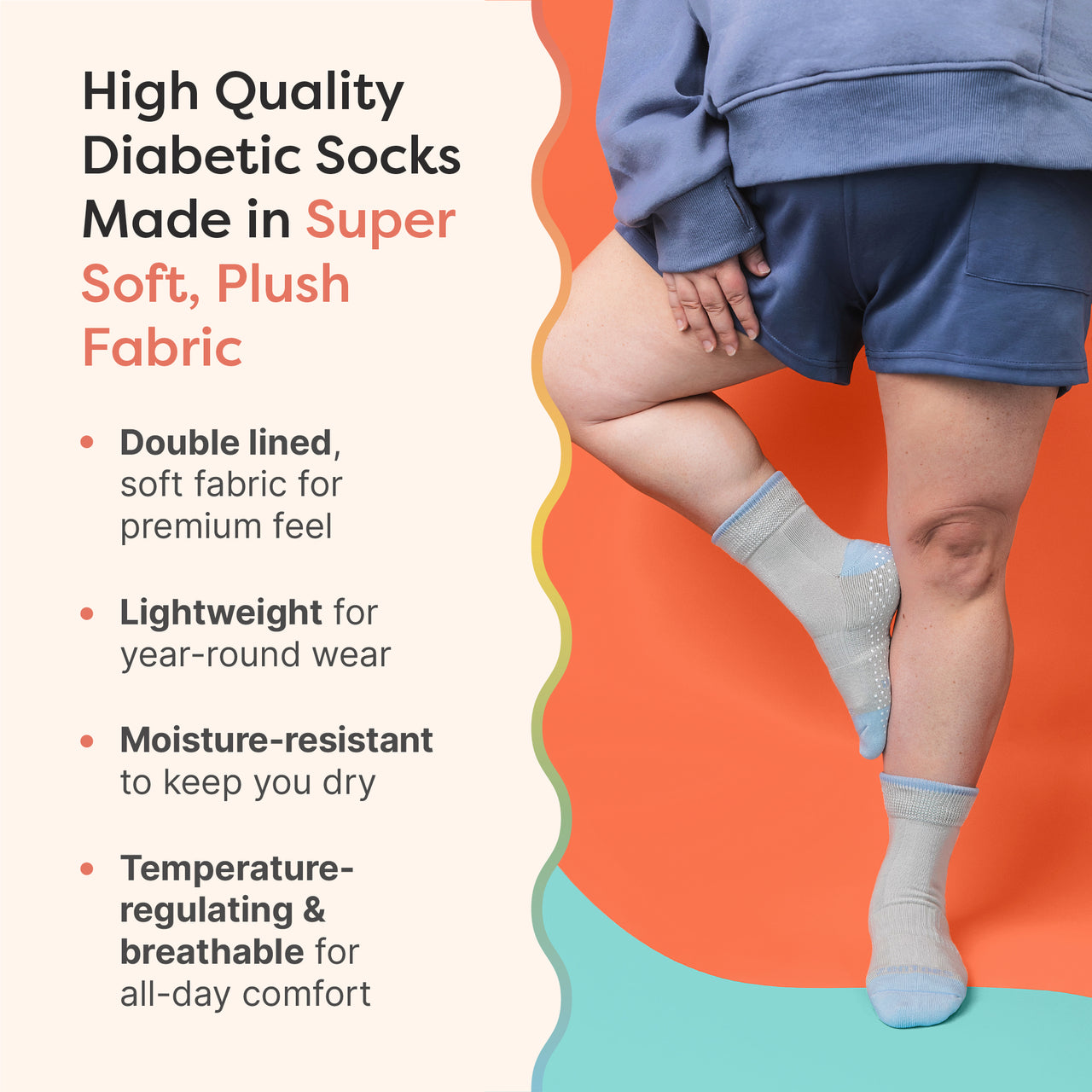 Diabetic Socks for Women & Men - ZenToes