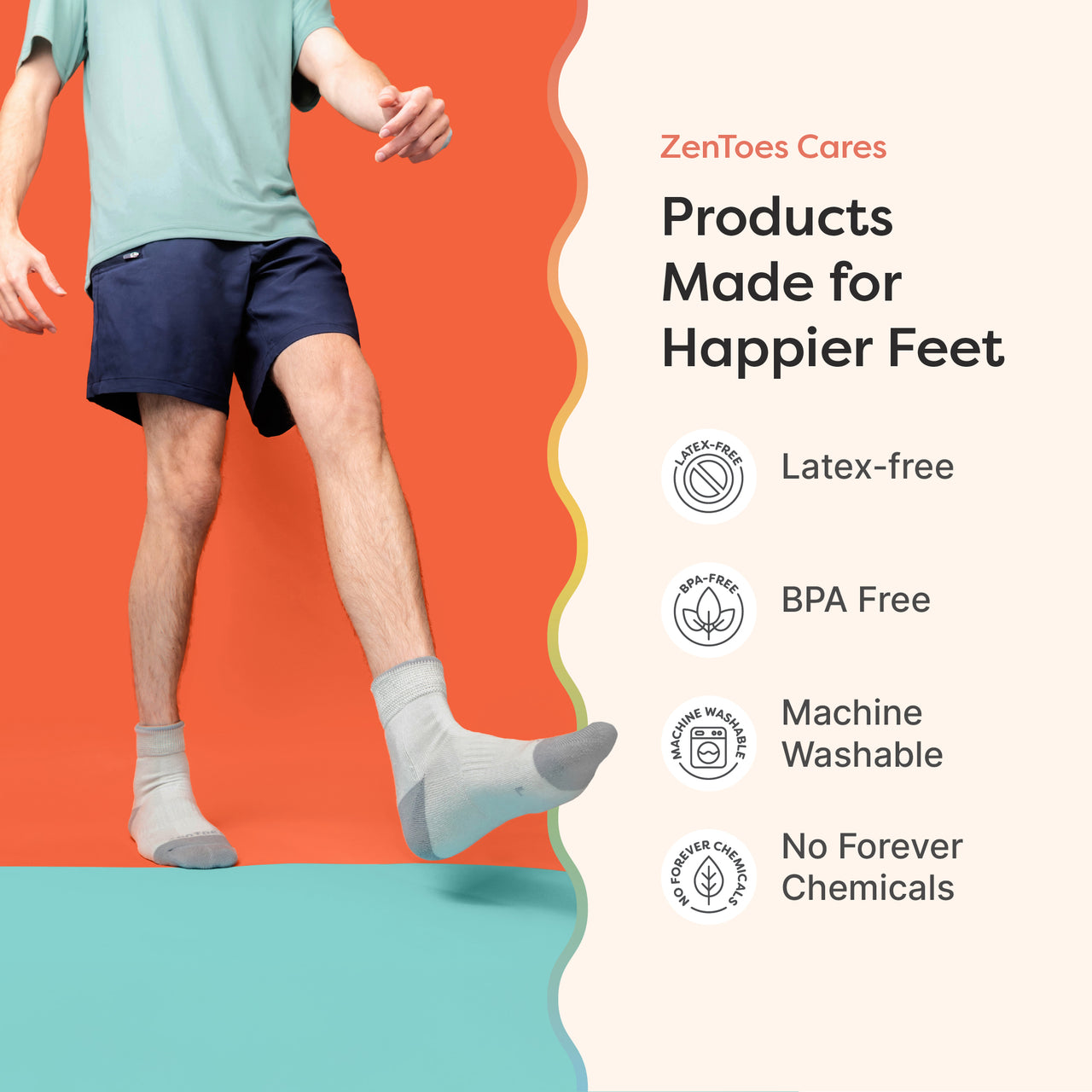 Diabetic Socks for Women & Men - ZenToes