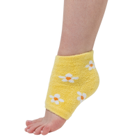Thumbnail for Moisturizing Gel Heel Socks - Fuzzy - ZenToes