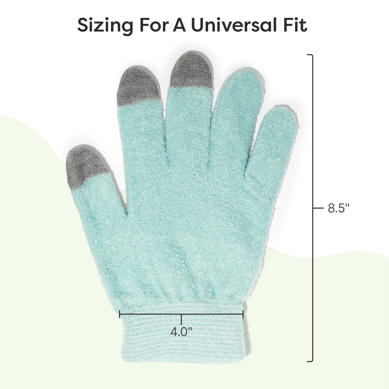 NEW & IMPROVED Moisturizing Gel Lined Gloves - ZenToes