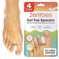 Thumbnail for Single Loop Firm Gel Toe Corrector for Bunions Test Page - ZenToes