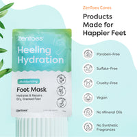 Thumbnail for Moisturizing Foot Masks - 1 Pair - ZenToes