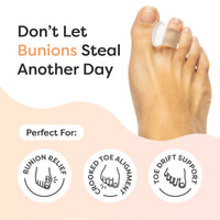 Thumbnail for Single Loop Firm Gel Toe Corrector for Bunions Test Page - ZenToes