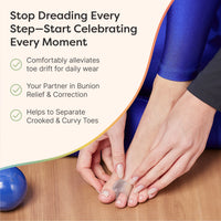 Thumbnail for Single Loop Firm Gel Toe Corrector for Bunions Test Page - ZenToes