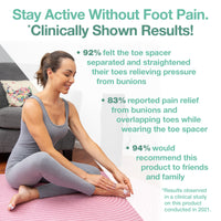 Thumbnail for Single Loop Gel Toe Corrector for Bunions - ZenToes