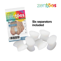 Thumbnail for Gel Toe Separators with No Loop - 6 Pack - ZenToes