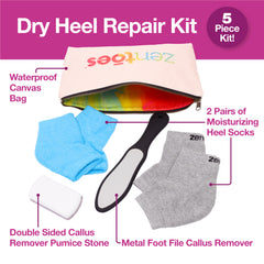 ZenToes Dry Heel Repair Kit - 5 Piece - ZenToes