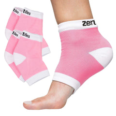 Moisturizing Gel Heel Socks - Cotton - ZenToes