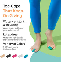 Thumbnail for Variety Pack Gel Toe Caps, for All Toes - ZenToes