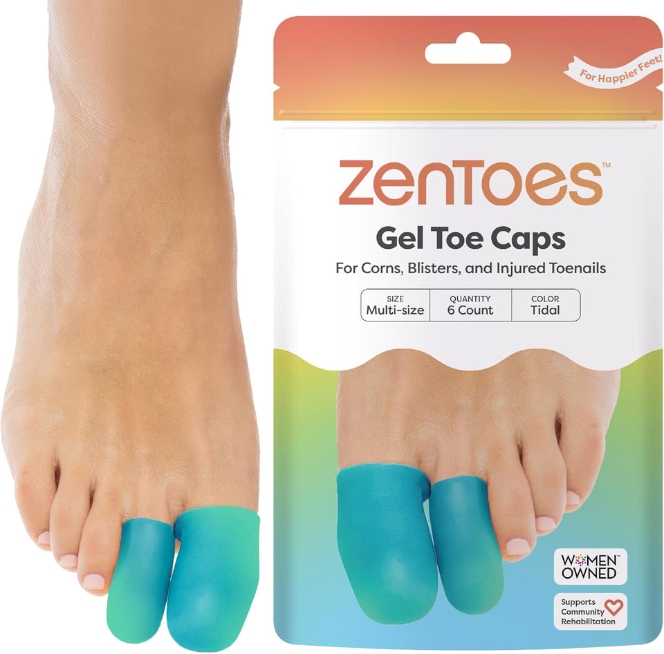 thumbnail image 2 of Hoogoo 10 Pack Big Toe Caps And Protectors, Gel Toe Covers... 2 of 14