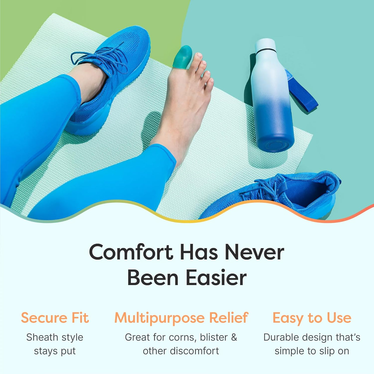 Variety Pack Gel Toe Caps, for All Toes - ZenToes