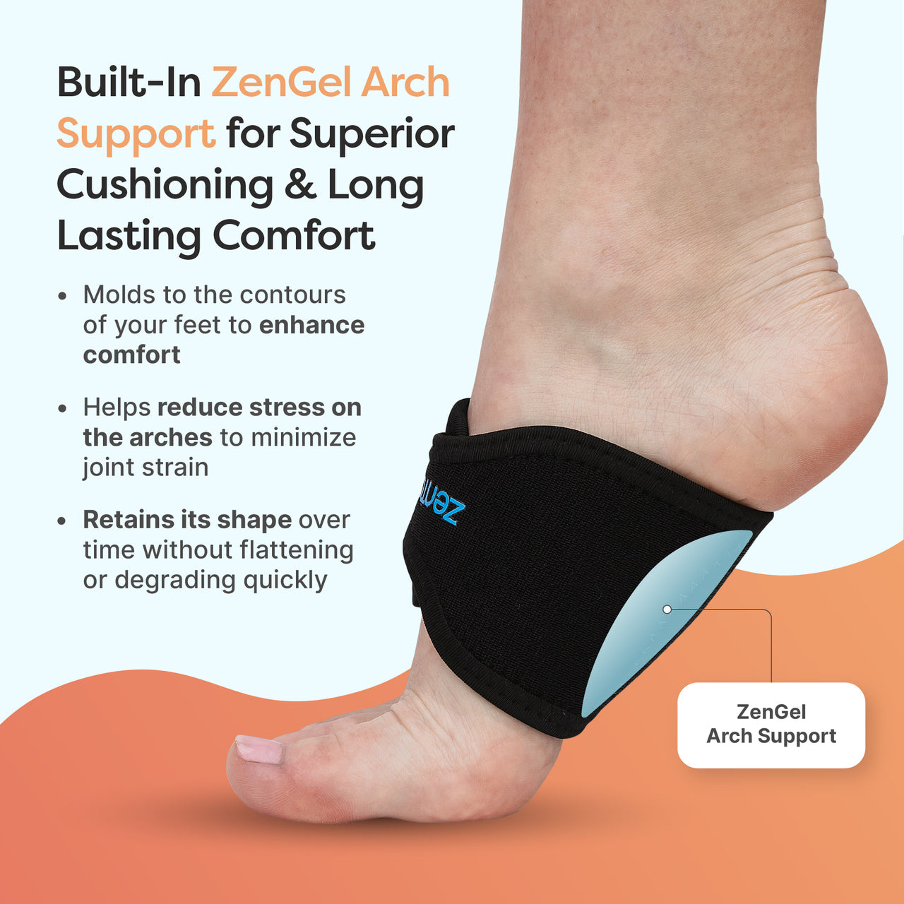 Adjustable Arch Support Bands