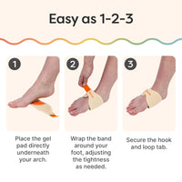 Thumbnail for Adjustable Arch Support Bands