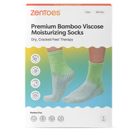 Thumbnail for Bamboo Viscose Blend Moisturizing Socks with Anti Slip Grippers