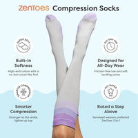 Thumbnail for Compression Socks with Targeted Cushioning