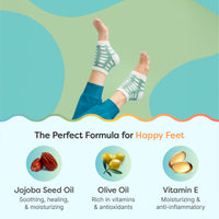 Thumbnail for Moisturizing Gel Heel Socks - Fuzzy