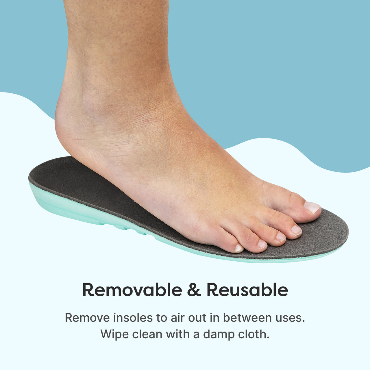 Diabetic-Friendly Cushioned Insoles