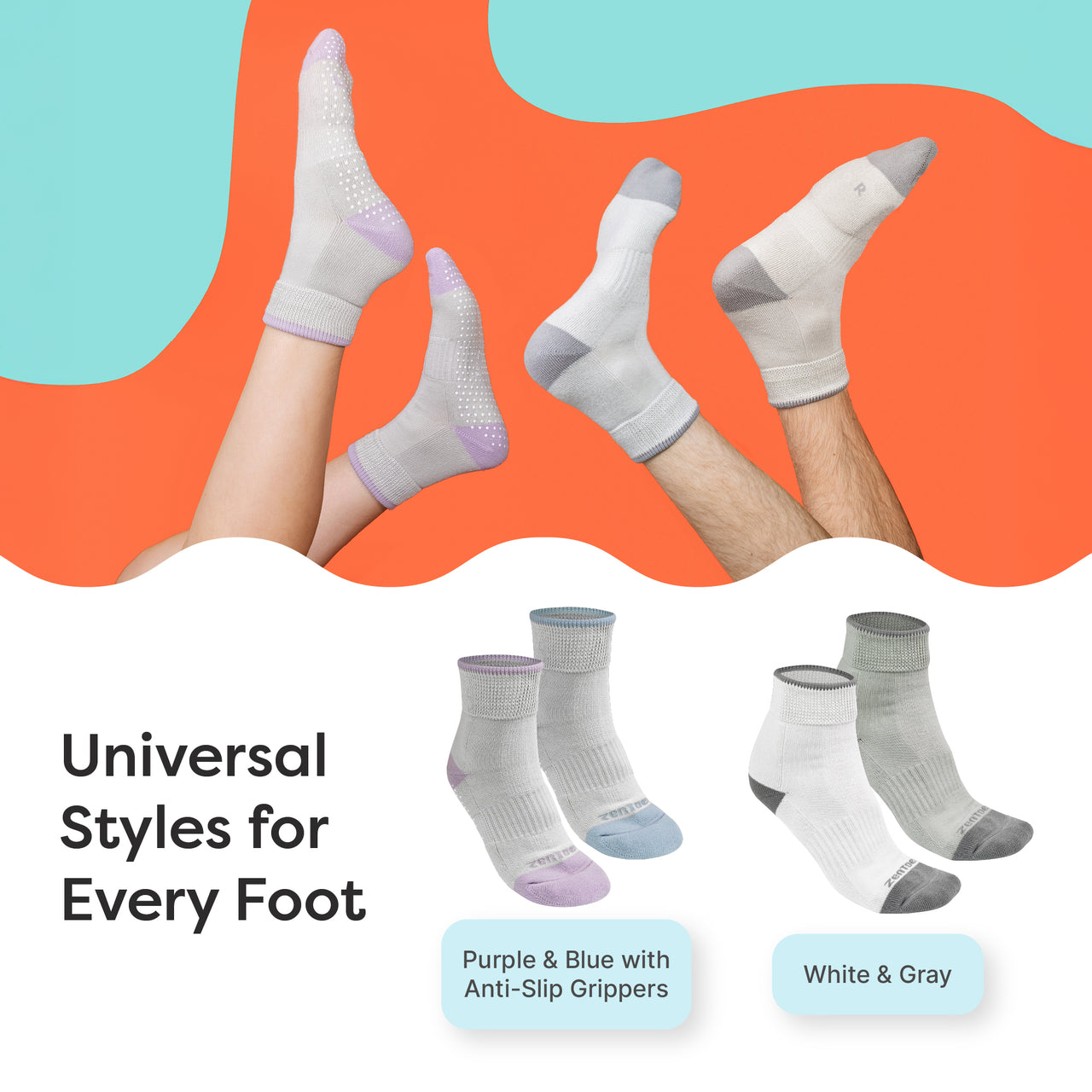 Diabetic Socks for Women & Men