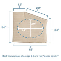 Thumbnail for Metatarsal Sleeves with Gel Pads - 2 Pairs - ZenToes