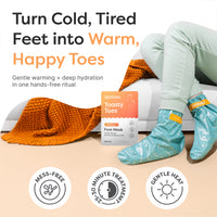 Thumbnail for Heating Foot Mask Infused with Shea Butter & Cinnamon Oil