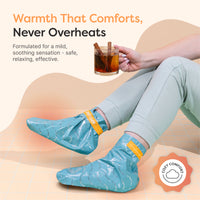Thumbnail for Heating Foot Mask Infused with Shea Butter & Cinnamon Oil