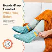 Thumbnail for Heating Foot Mask Infused with Shea Butter & Cinnamon Oil