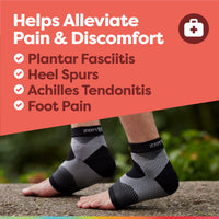 Thumbnail for COMING SOON Plantar Fasciitis Compression Socks - 1 Pair - ZenToes