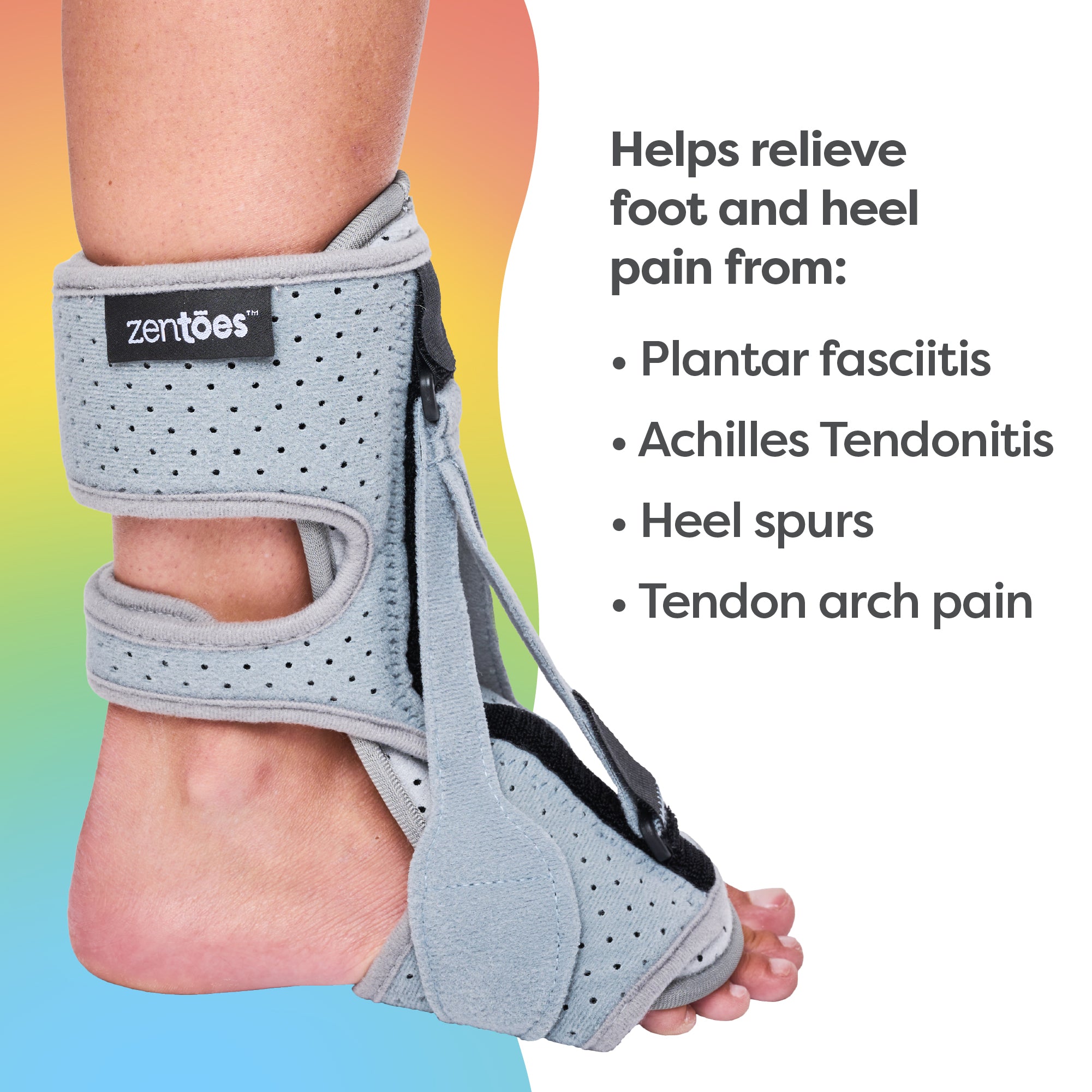 Medium Plantar Fasciitis Night Sock, Sleep Comfort Boot Splint, Achilles  Ten