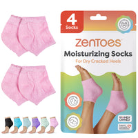 Thumbnail for Moisturizing Gel Heel Socks - Fuzzy