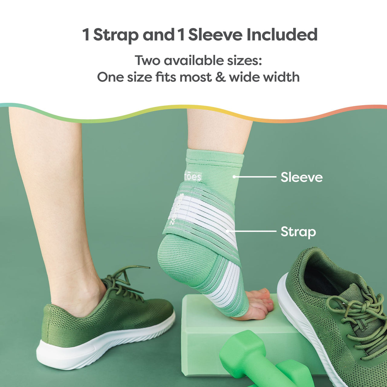 NEW! Easy to Use Ankle Support Brace - ZenToes