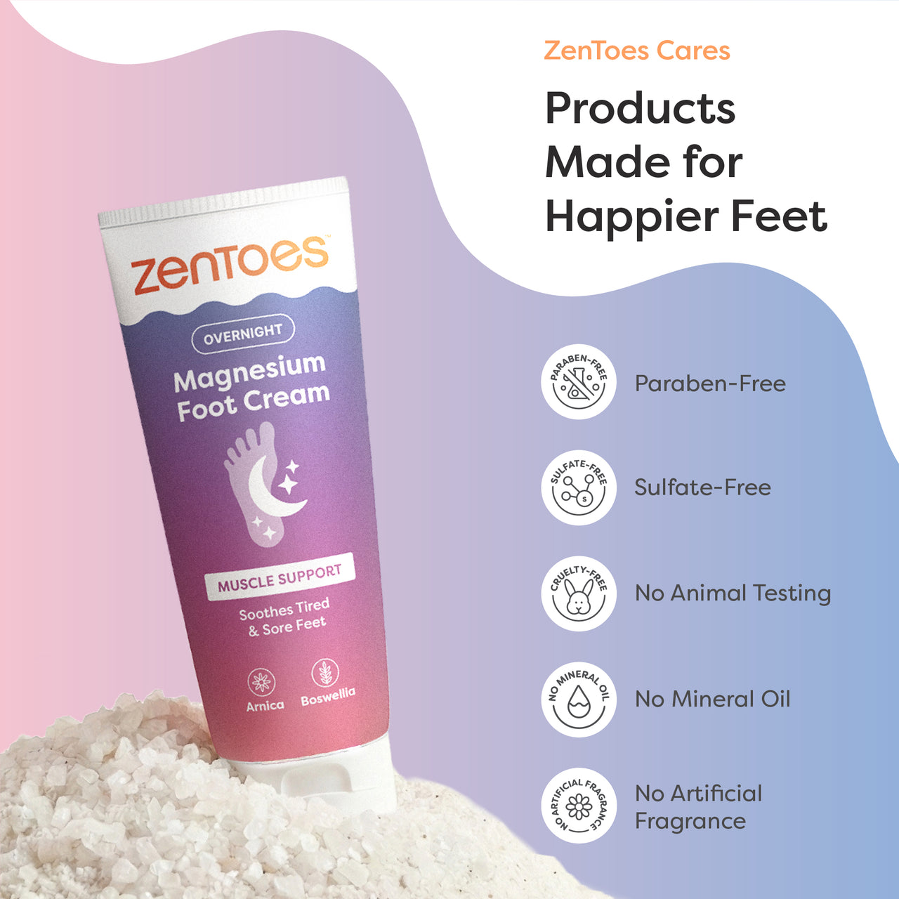 Magnesium Cream with Arnica for Feet & Calves
