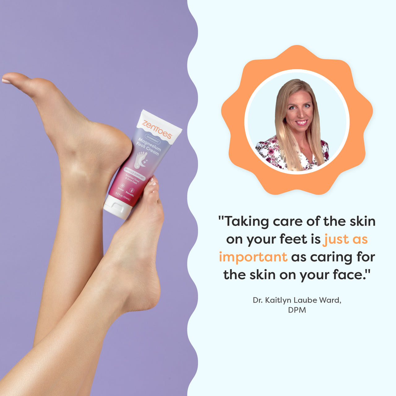 Magnesium Cream with Arnica for Feet & Calves