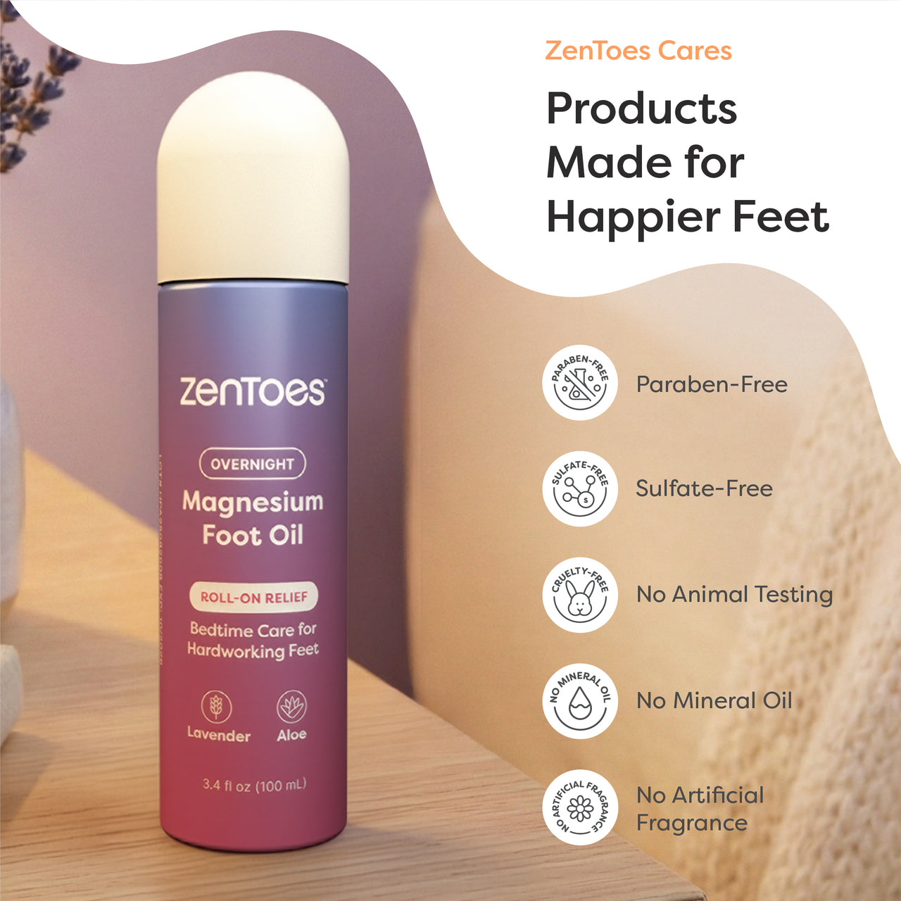 Magnesium Oil Roller Ball for Feet