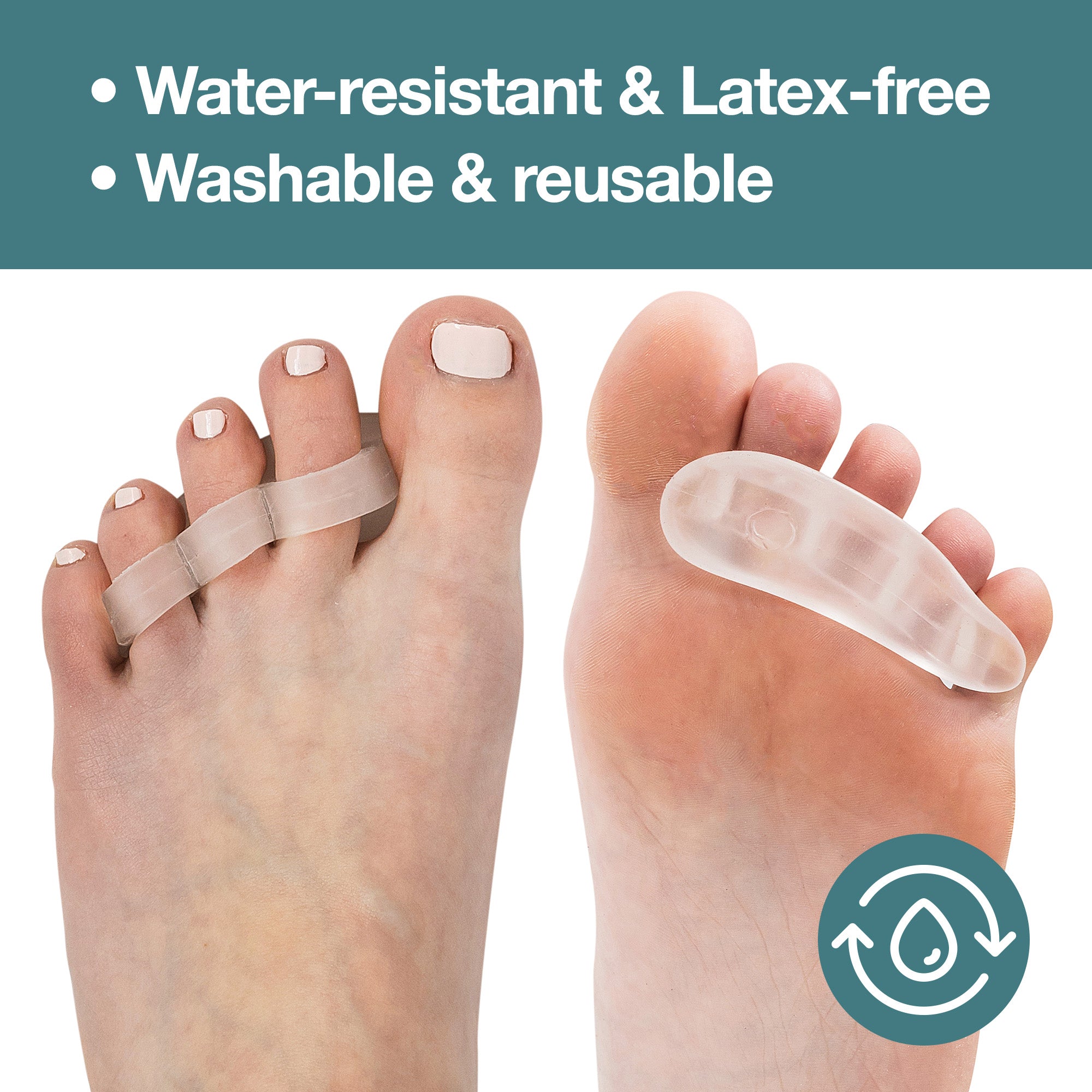 Hammer Toe Straightener - Hammer Toe Corrector for Women and Men - Gel Toe  Separators for Overlapping Toes - Hammer Toe Splint Cushion to Correct Toes