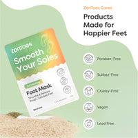 Thumbnail for Fuzzy Sock & Foot Mask Gift Set - ZenToes