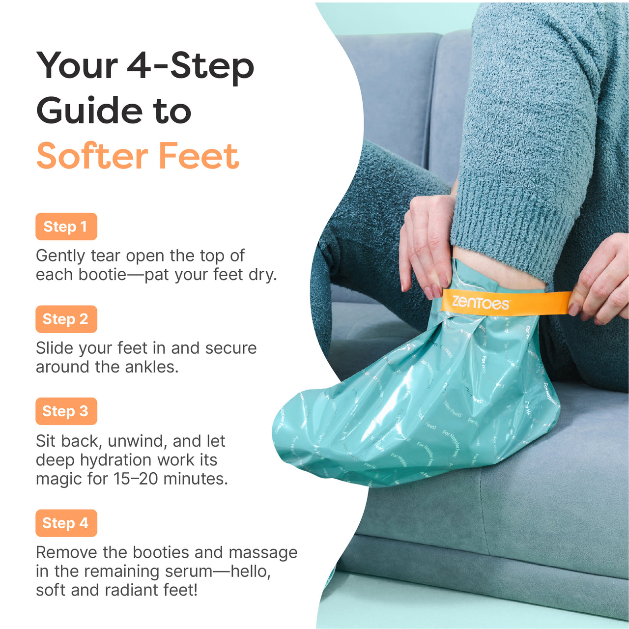 Fuzzy Sock & Foot Mask Gift Set - ZenToes