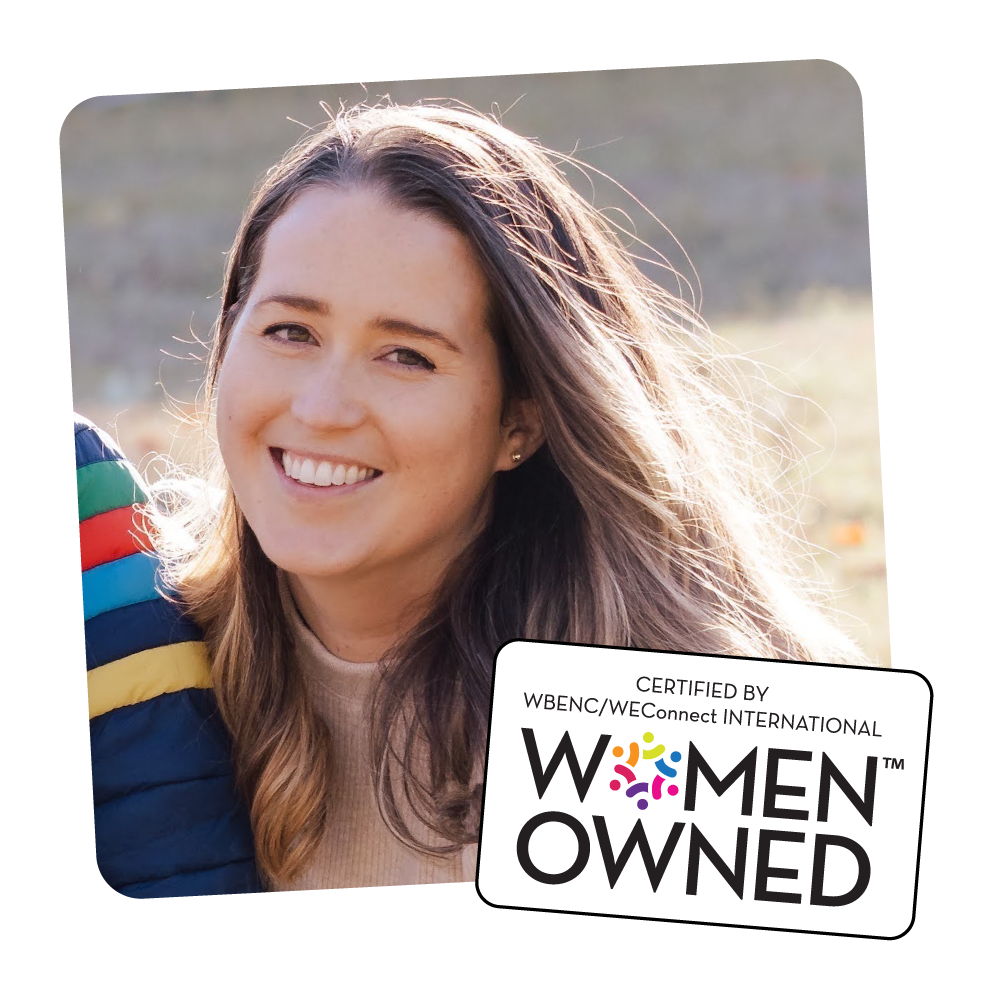 Home Page: image of a woman, certified by WBENC/WEConnect International, Woman Owned