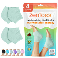 Thumbnail for Moisturizing Gel Heel Socks - Fuzzy