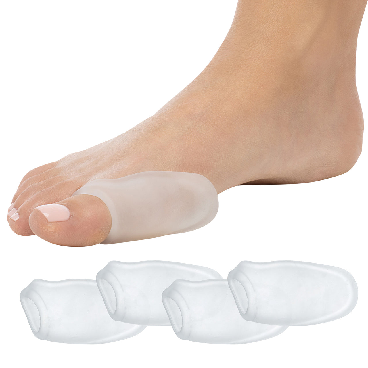 4 Pack Bunion Pads, Gel Bunion Guard - ZenToes