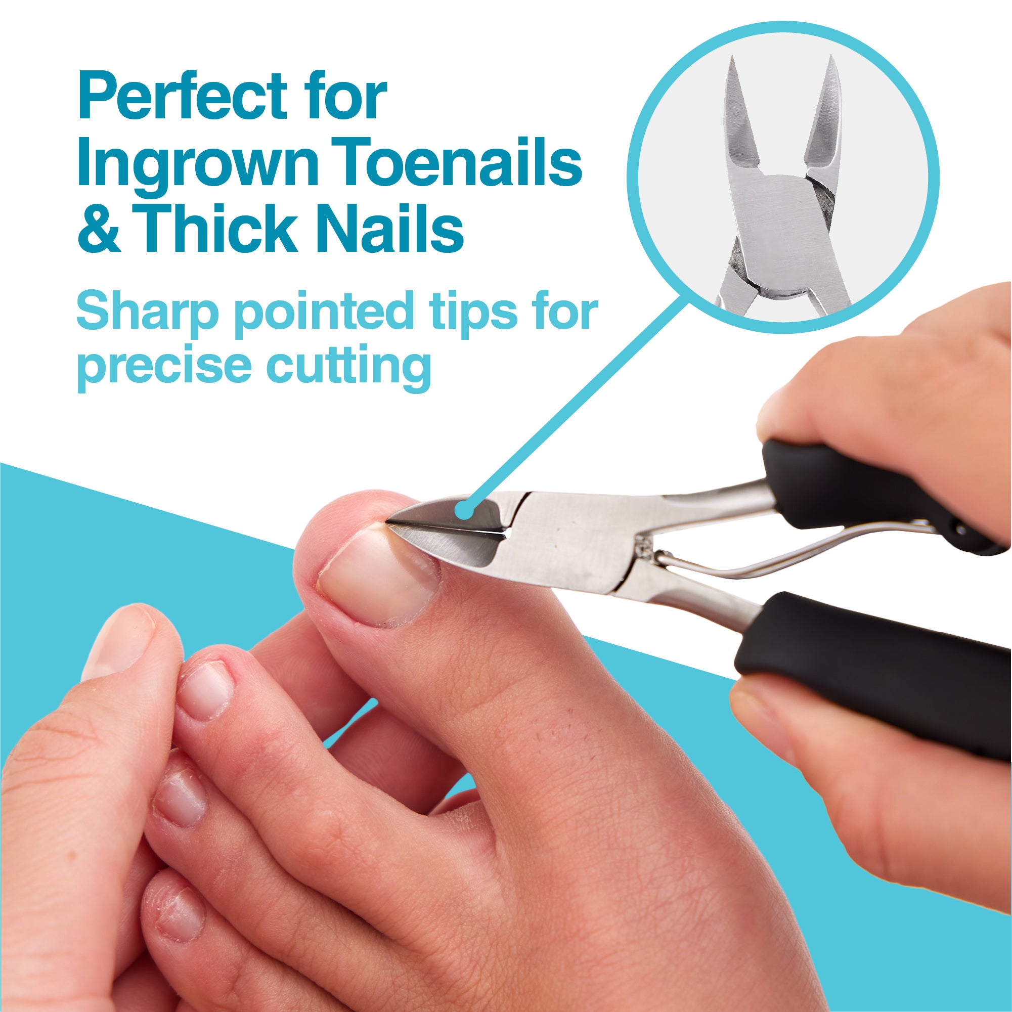 Extra Large Toe Nail Clippers For Thick Hard Nails Cutter He - Inspire  Uplift