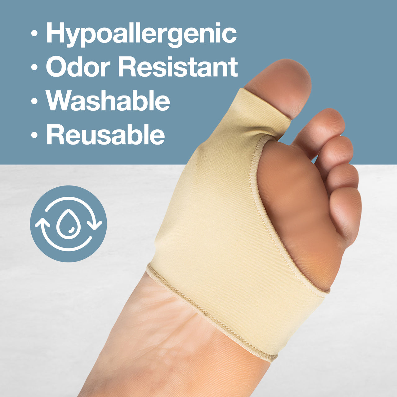 Bunion Sleeves with Gel Pad Cushion (Pair) - ZenToes