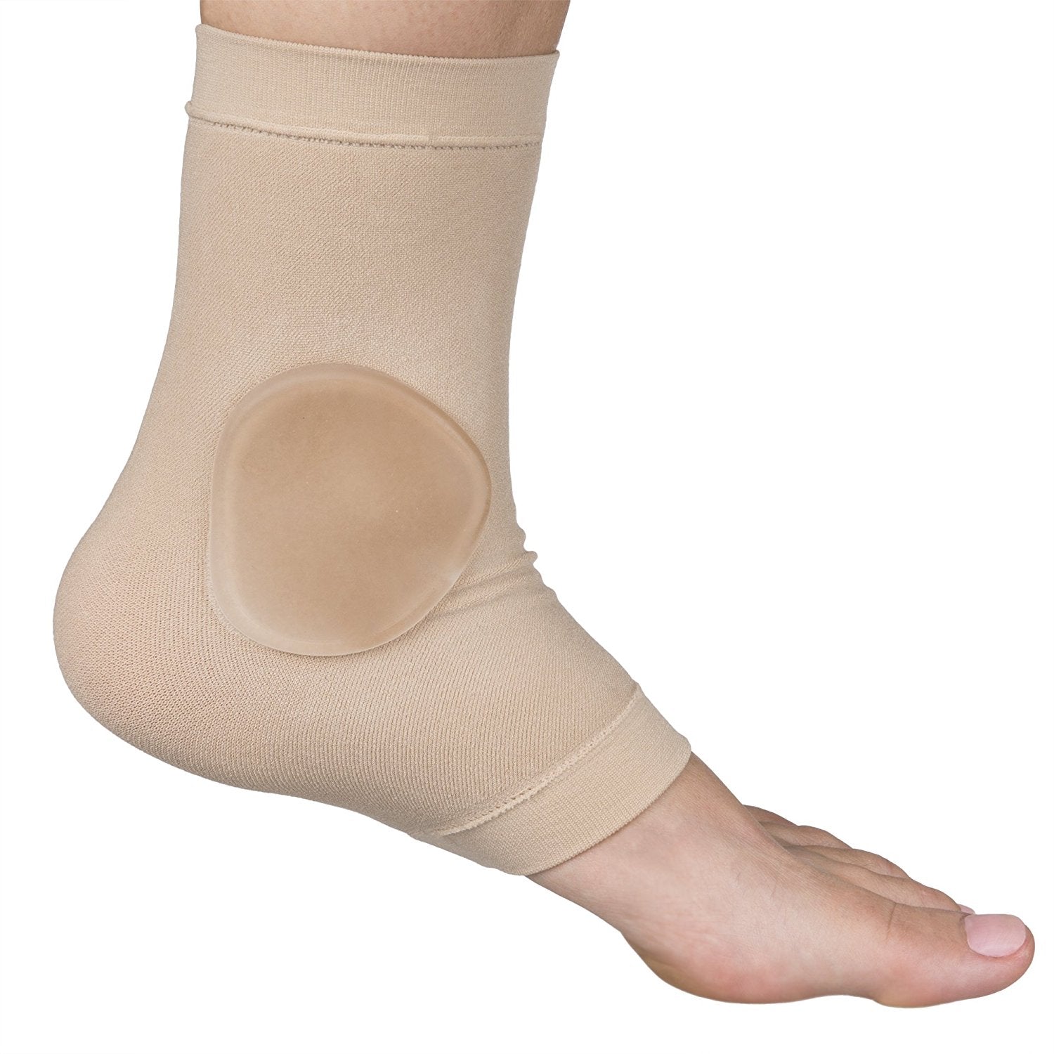 ZenToes Ankle Bone Protection Socks Malleolar Sleeves with Gel Pads