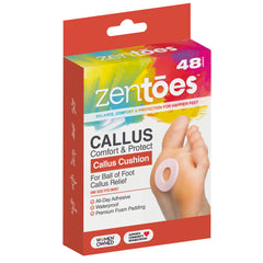 Callus Cushion Pads - Pack of 24 or 48 - ZenToes