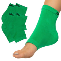 Thumbnail for Moisturizing Gel Heel Socks - Cotton - ZenToes