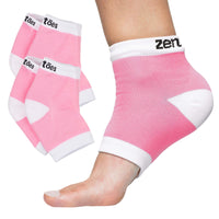 Thumbnail for Moisturizing Gel Heel Socks - Cotton - ZenToes