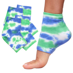 Moisturizing Gel Heel Socks - Tie Dye - ZenToes