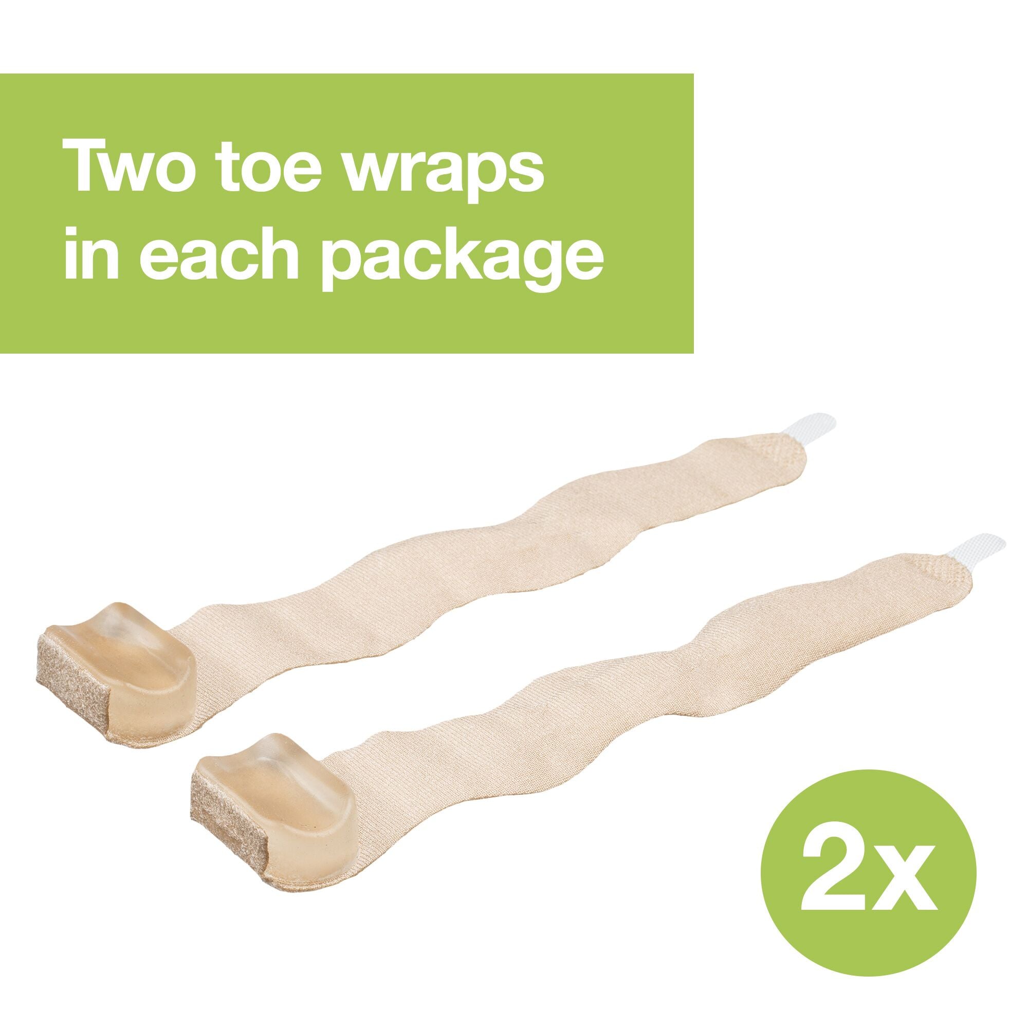 Bunion Toe Separator Wraps - 1 Pair (2 Count) - ZenToes
