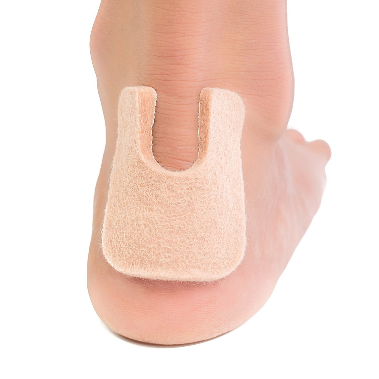 U-Shaped Felt Callus Pads - 24 Pack - ZenToes